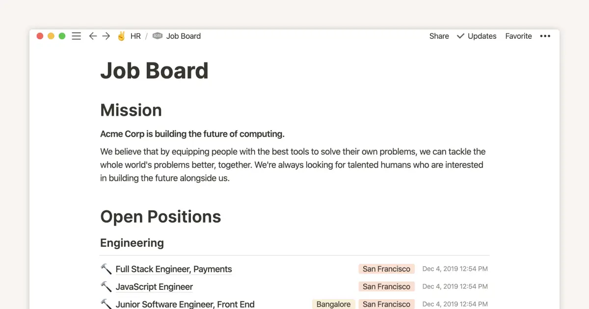 Construye un sitio web de Notion en segundos, sin necesidad de códigos
