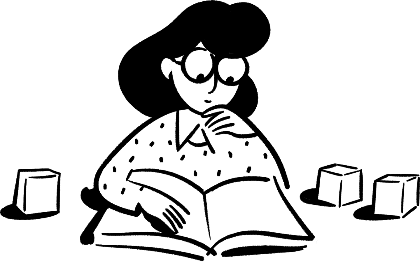 Mujer trabajando en una computadora portátil con un café y la ciudad como telón de fondo