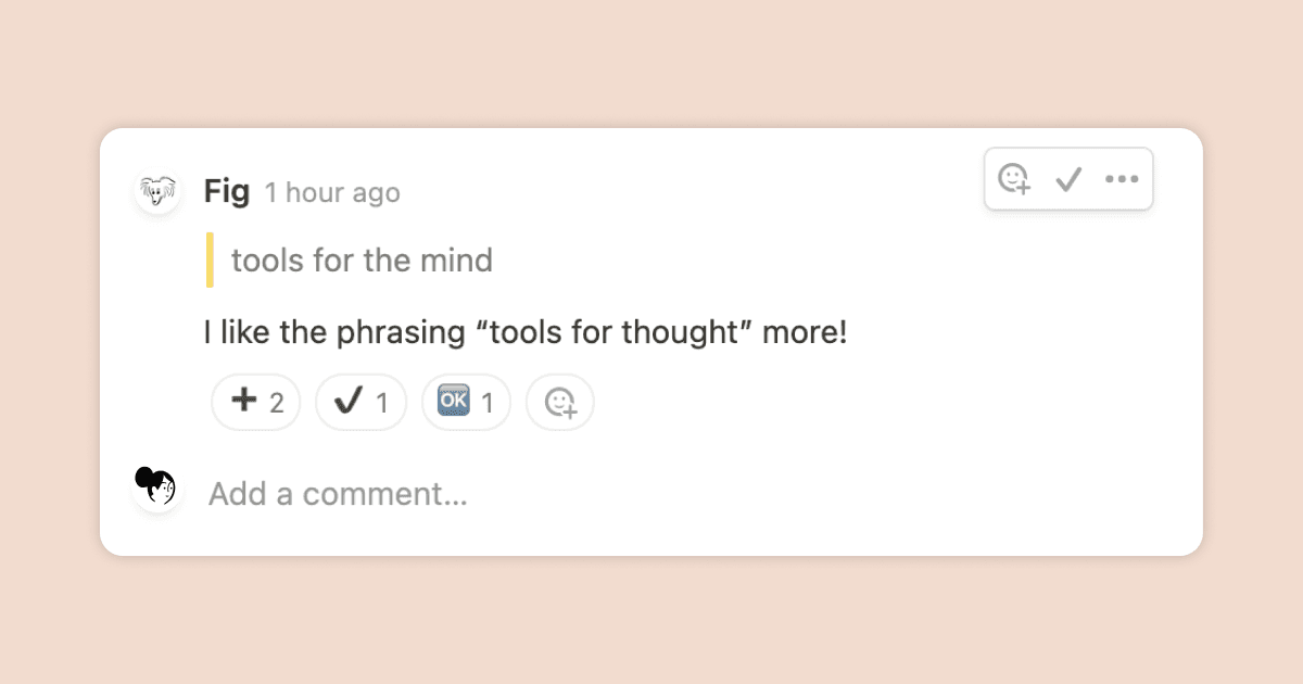 댓글 이모지 리액션, 진행률 차트, 각종 업데이트