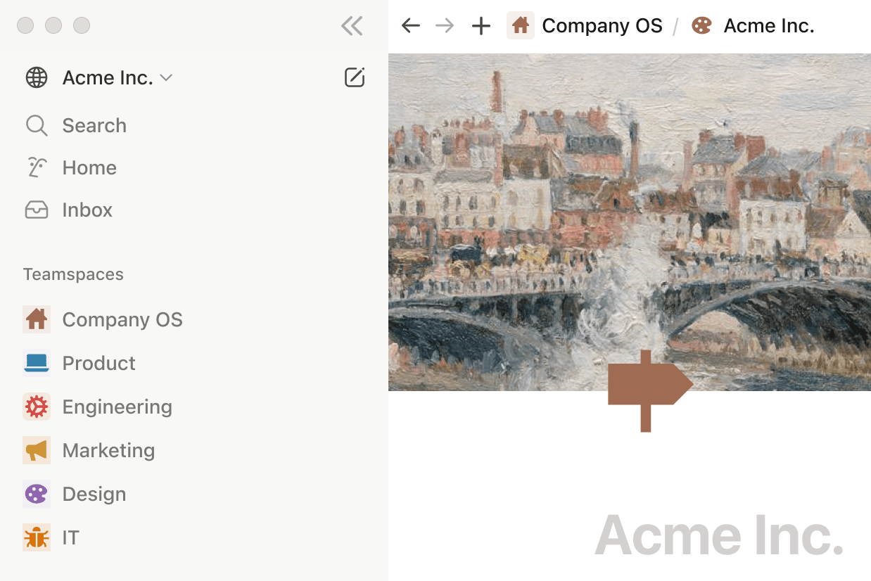 Wiki de empresa de Acme Inc