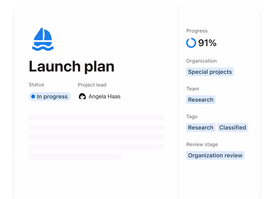 Documento de un plan de lanzamiento que se ajusta a las necesidades del equipo