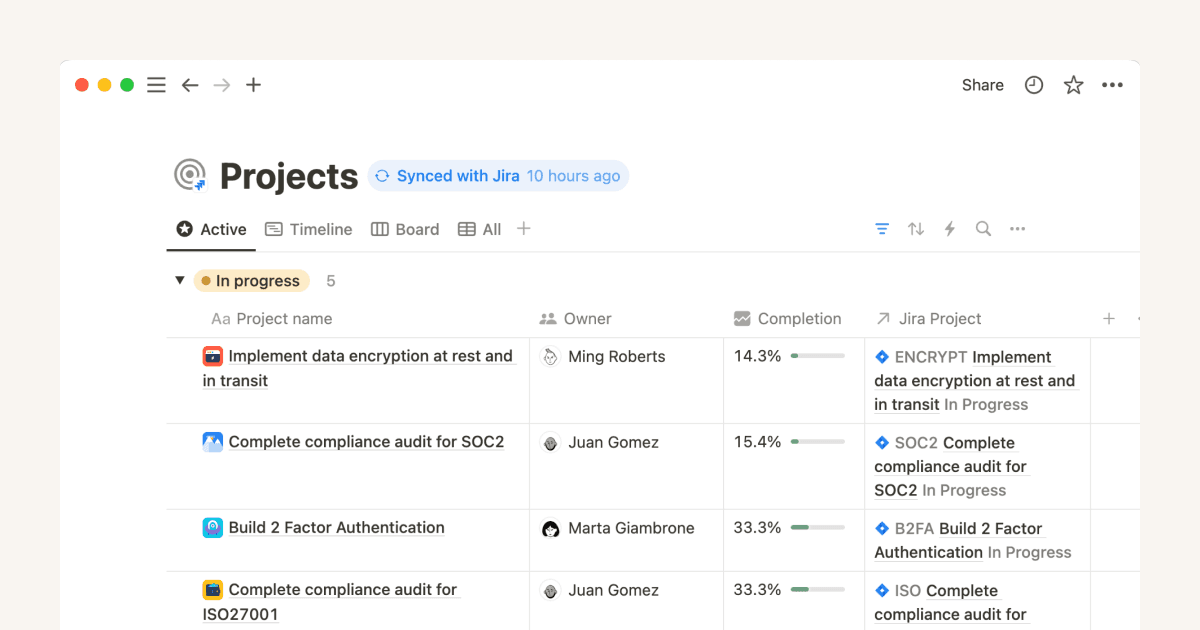Optimiza la colaboración con a la integración de Jira en Notion