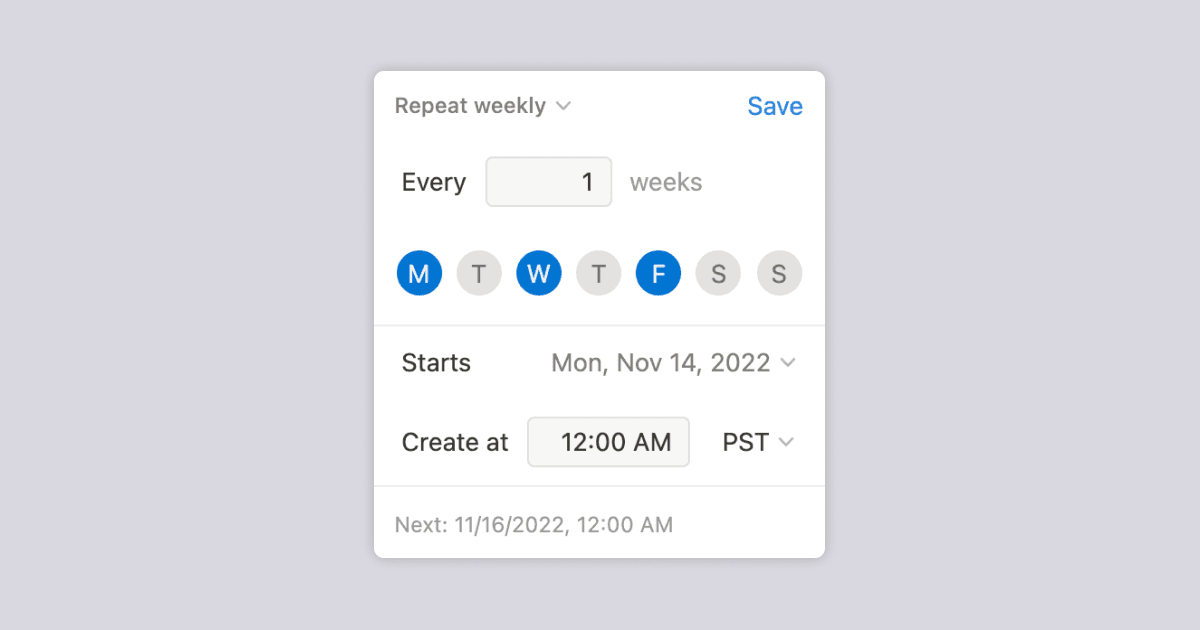 반복 작업과 회의록 관리 등 각종 업데이트