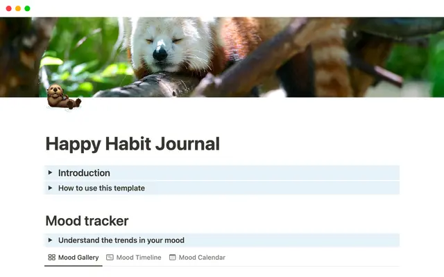 The Happy Habit Journal