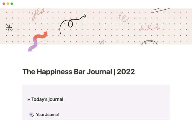 The Happiness Bar Journal | 2022