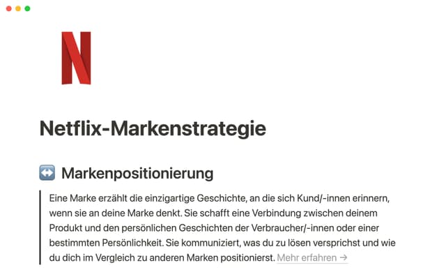 Netflix-Markenstrategie